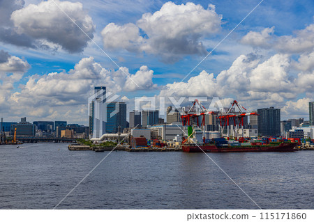Cityscape as seen from the Ogasawara Maru 115171860