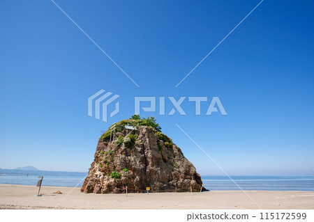 <島根縣>稻佐海灘和弁天島 115172599