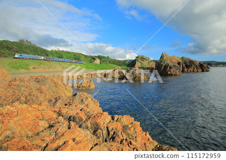 Traveling through the spectacular Sea of Japan Traveling through the spectacular Sea of Japan 115172959