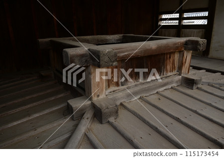 Well in Ikaku Yagura (Himeji Castle, a World Heritage Site) 115173454