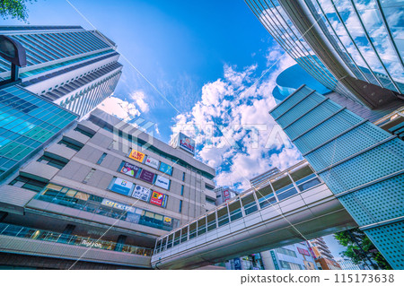Yokohama cityscape in June, Japan. View of Kamiooka Station and other areas = 3rd Yokohama cityscape in June, Japan. View of Kamiooka Station and other areas = 3rd 115173638