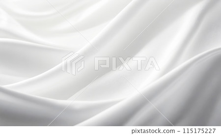 shiny white cloth 115175227