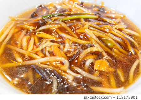 Delicious Sanma noodles, a Yokohama specialty Delicious Sanma noodles, a Yokohama specialty 115175901