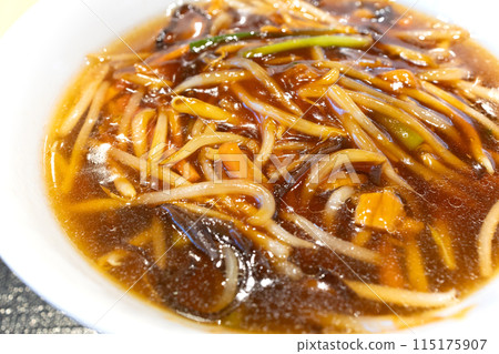 Delicious Sanma noodles, a Yokohama specialty Delicious Sanma noodles, a Yokohama specialty 115175907