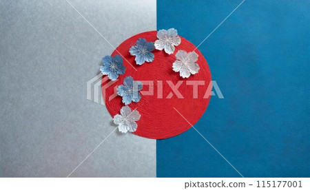 Red and Blue (AI generated material) 115177001