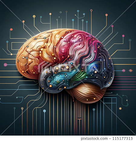 大腦迴路影像 115177313