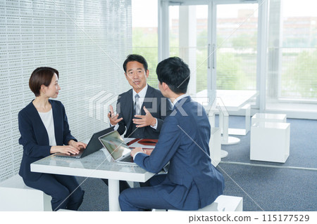 Businessmen to meet Businessmen to meet 115177529