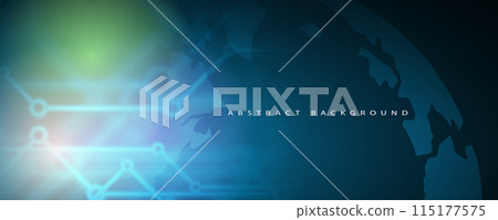 Abstract Artificial intelligence. Cloud computing. Machine learning. Technology web background. Virtual concept futuristic background. Vector art. Abstract Artificial intelligence. Cloud computing. Machine learning. Technology web background. Virtual concept futuristic background. Vector art. 115177575