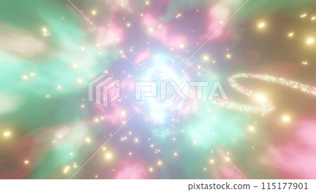Image of racing through a beautiful tunnel of light at high speed Image of racing through a beautiful tunnel of light at high speed 115177901
