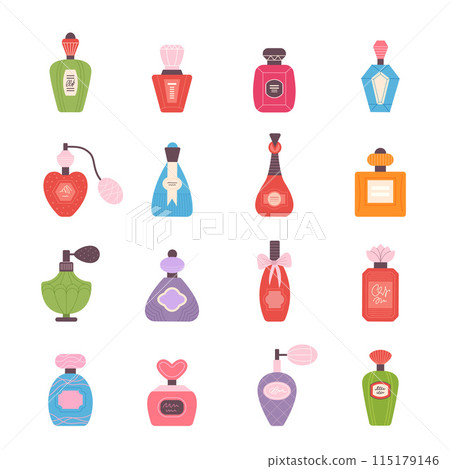 Perfume bottles pack for liquid perfumes fashioned luxury items Perfume bottles pack for liquid perfumes fashioned luxury items 115179146