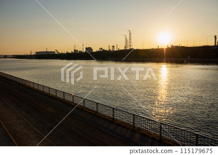 Scenery of Hamaji Park 115179675