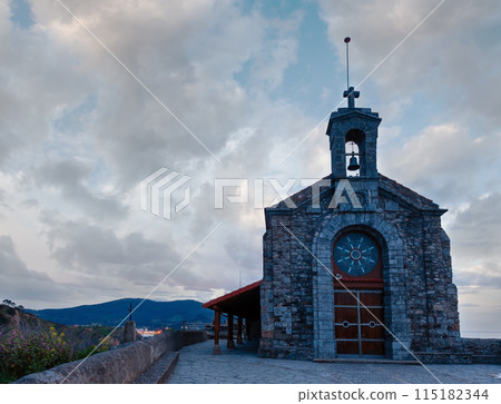 Gaztelugatxeko Doniene in Basque hermitage, Spain. 115182344