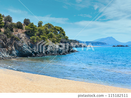 Aegean coast, Sithonia, Greece. 115182511