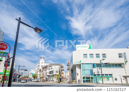 Odawara City Streets Sakaemachi 1-chome intersection Shimokoda Old town name preservation monument Odawara City Streets Sakaemachi 1-chome intersection Shimokoda Old town name preservation monument 115182527
