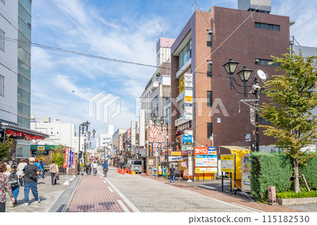 小田原市街景 榮町十字路口 大堀端街 115182530