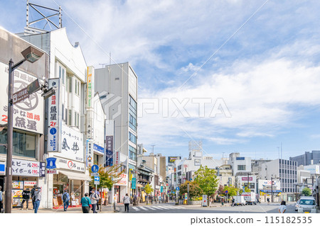 Odawara Station East Exit Nishiki Street Rotary Streetscape 115182535