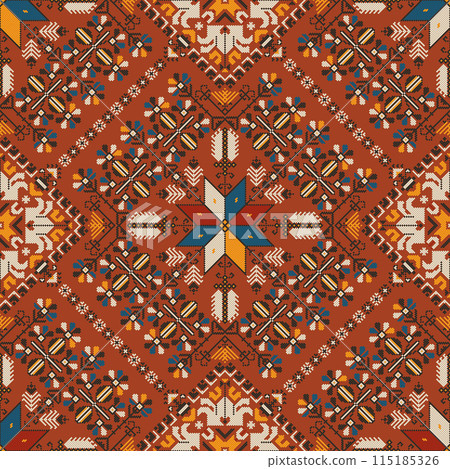 Bulgarian embroidery pattern 114 115185326