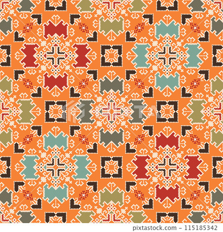 Bulgarian embroidery pattern 123 Bulgarian embroidery pattern 123 115185342