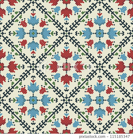 Bulgarian embroidery pattern 127 115185347