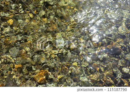 Beautiful river flow Beautiful river flow 115187790