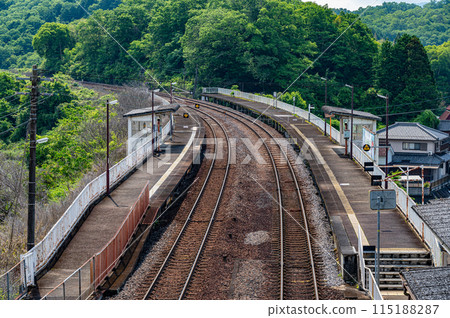 JR West Kansai Line Tsukigaseguchi Station Minamiyamashiro Village, Kyoto Prefecture 115188287