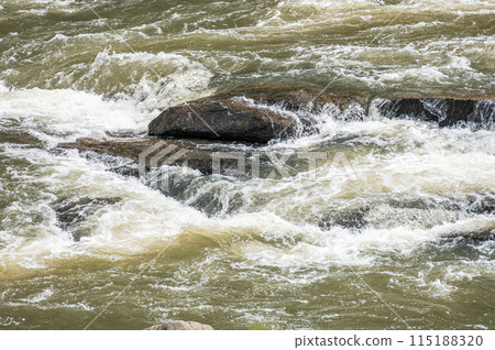 京都府南山城村京都南部的山間溪流木津川 115188320