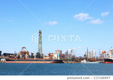 茨城鹿島 鹿島海濱工業區 新日鐵鹿島工廠 115188947