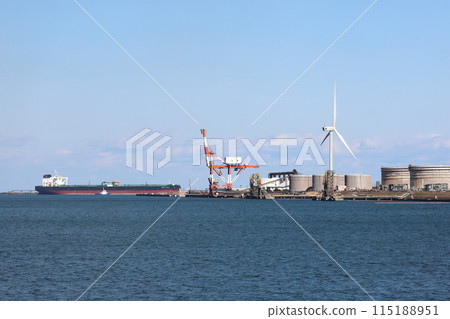 Ibaraki Kamisu Kashima coastal industrial area Oil refinery Ibaraki Kamisu Kashima coastal industrial area Oil refinery 115188951