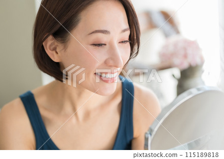 Practicing smiling, etc. 115189818