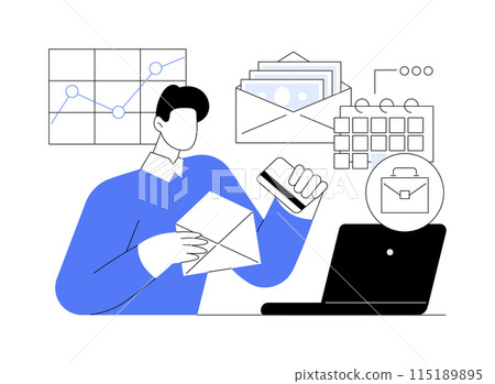 Payroll isolated cartoon vector illustrations. 115189895
