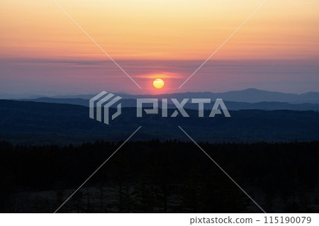 Sunset at Bihoro Pass Observatory 115190079