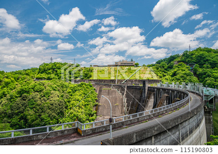 Takayama Dam (Tsukigase Dam) Minamiyamashiro Village, Kyoto Prefecture 115190803