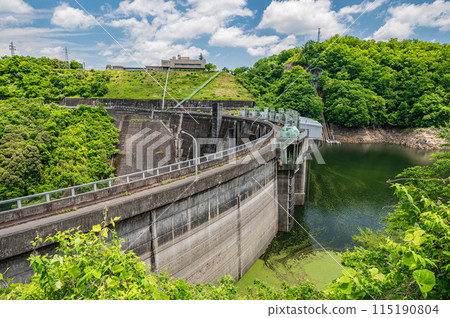Takayama Dam (Tsukigase Dam) Minamiyamashiro Village, Kyoto Prefecture 115190804