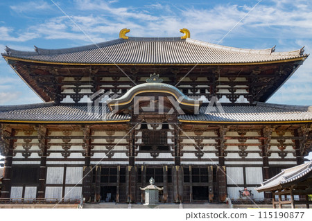 奈良世界遺產、東大寺近堂、大佛殿 115190877