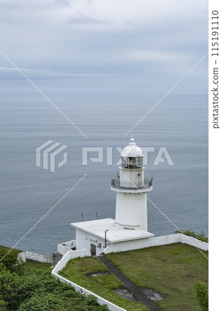 Cape Chikyu Lighthouse and the Pacific Ocean as seen from Cape Chikyu Observatory 115191110