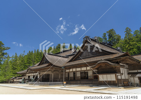 高野山金剛峰寺正殿正門與小門 高野山金剛峰寺正殿正門與小門 115191498