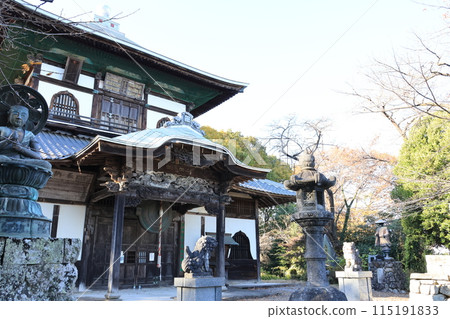 The Hyakutai Kannon Hall (Sazaedo) at Seishin-in Temple in Kodama-cho, Honjo City, Saitama Prefecture The Hyakutai Kannon Hall (Sazaedo) at Seishin-in Temple in Kodama-cho, Honjo City, Saitama Prefecture 115191833