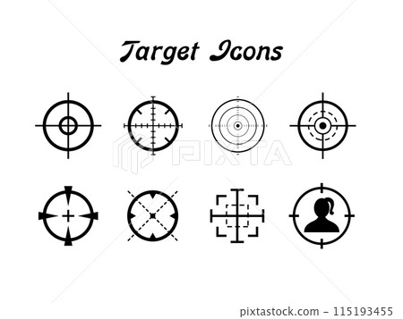 目標圖示素材 115193455