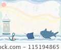 Sea background 115194865