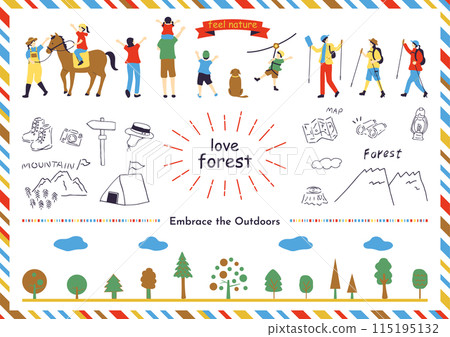 People who enjoy the outdoors 115195132