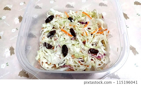 Vinegared cabbage, diet food, healthy food 115196041