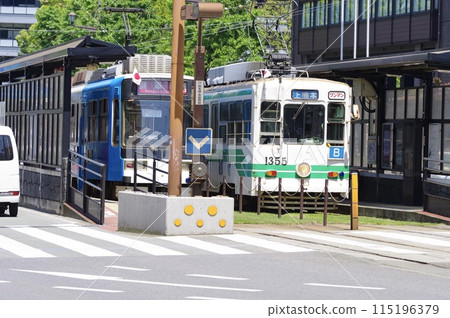 Tram in Kumamoto city 115196379