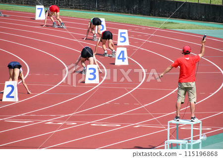 田徑比賽男子400公尺接力開賽 115196868