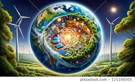 Earth seen from the hydrogen atom 2 115198503