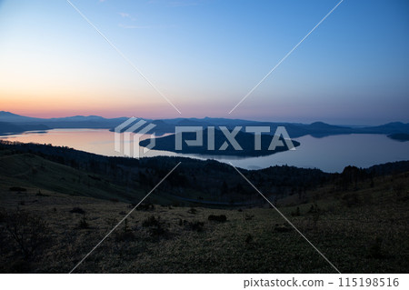 The sunrise of the Bihoro Pass The sunrise of the Bihoro Pass 115198516