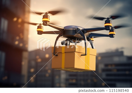 drone on white background 115198540