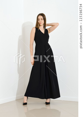 Studio portrait of a confident woman with excellent taste in clothes 115198734