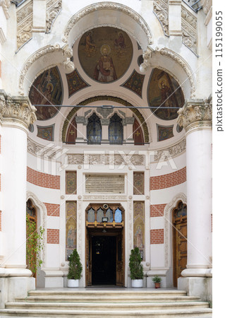 Amzei Church in Bucharest, Romania. 115199055