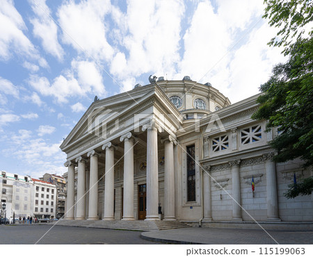 Romanian Athenaeum in Bucharest, Romania Romanian Athenaeum in Bucharest, Romania 115199063