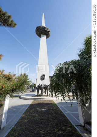 Rebirth Memorial in Bucharest, Romania Rebirth Memorial in Bucharest, Romania 115199116